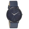 Poze by Sonata Quartz Analog Blue Dial Leather Strap Watch for Men - image number 1