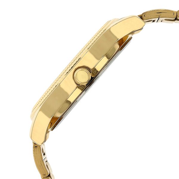 Titan Quartz Analog with Day and Date Silver Dial Golden Stainless Steel Strap Watch For Men - image number 2