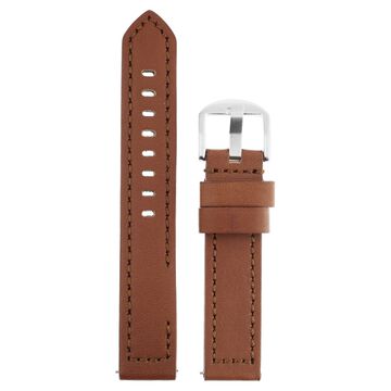 20 mm Tan Genuine Leather Straps for Men