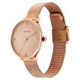 Titan Purple Stackables Quartz Analog Pink Dial Stainless Steel Strap Watch for Women - image number 5