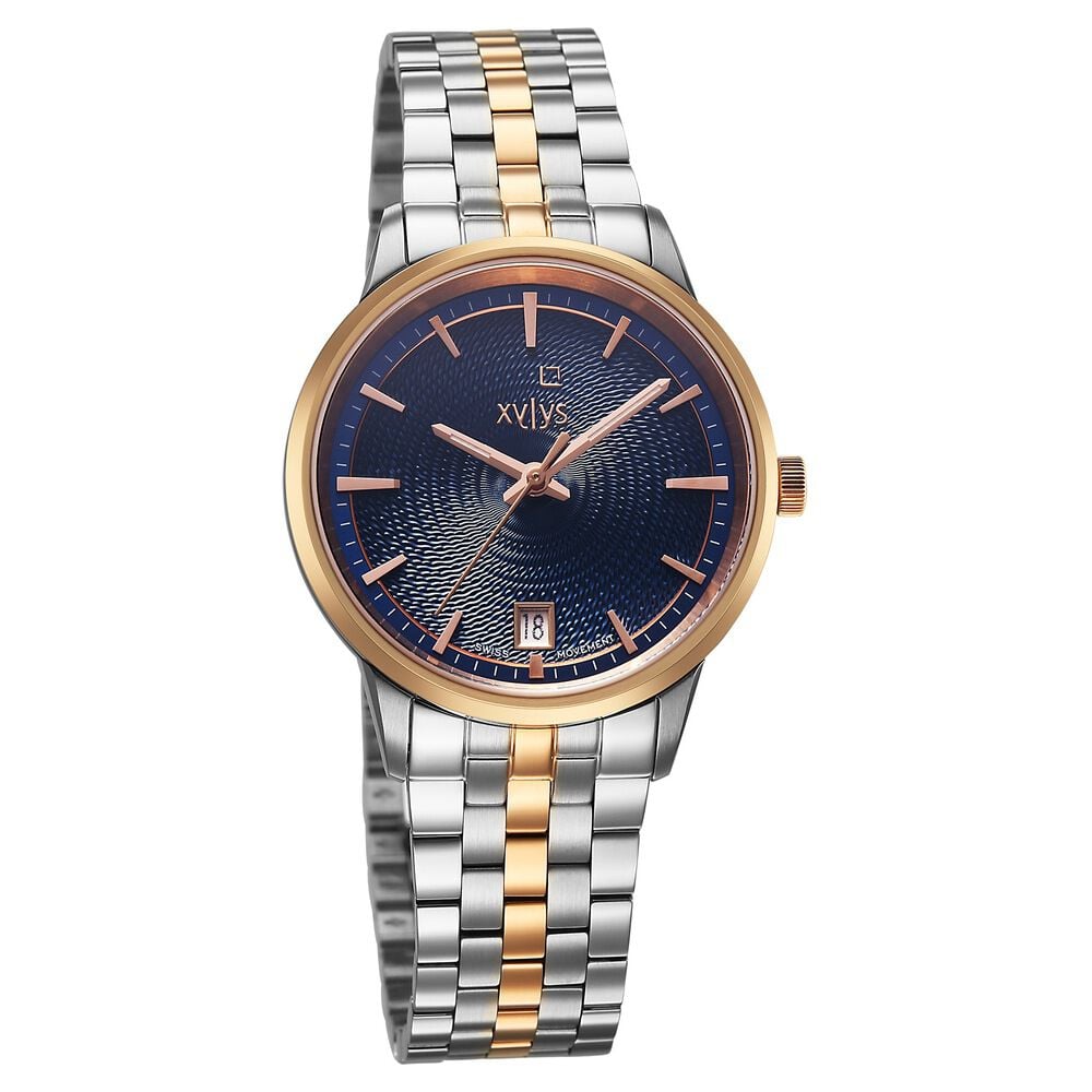 rt0322 Buy Online Xylys Swiss Quartz Blue Dial Silver Stainless Steel