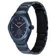 Titan Contour Analog with Small Second and Blue Dial Blue Stainless Steel Strap Watch for Men - image number 4