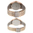 Titan Quartz Analog with Day and Date Silver Dial Stainless Steel Strap Watch for Couple - image number 3