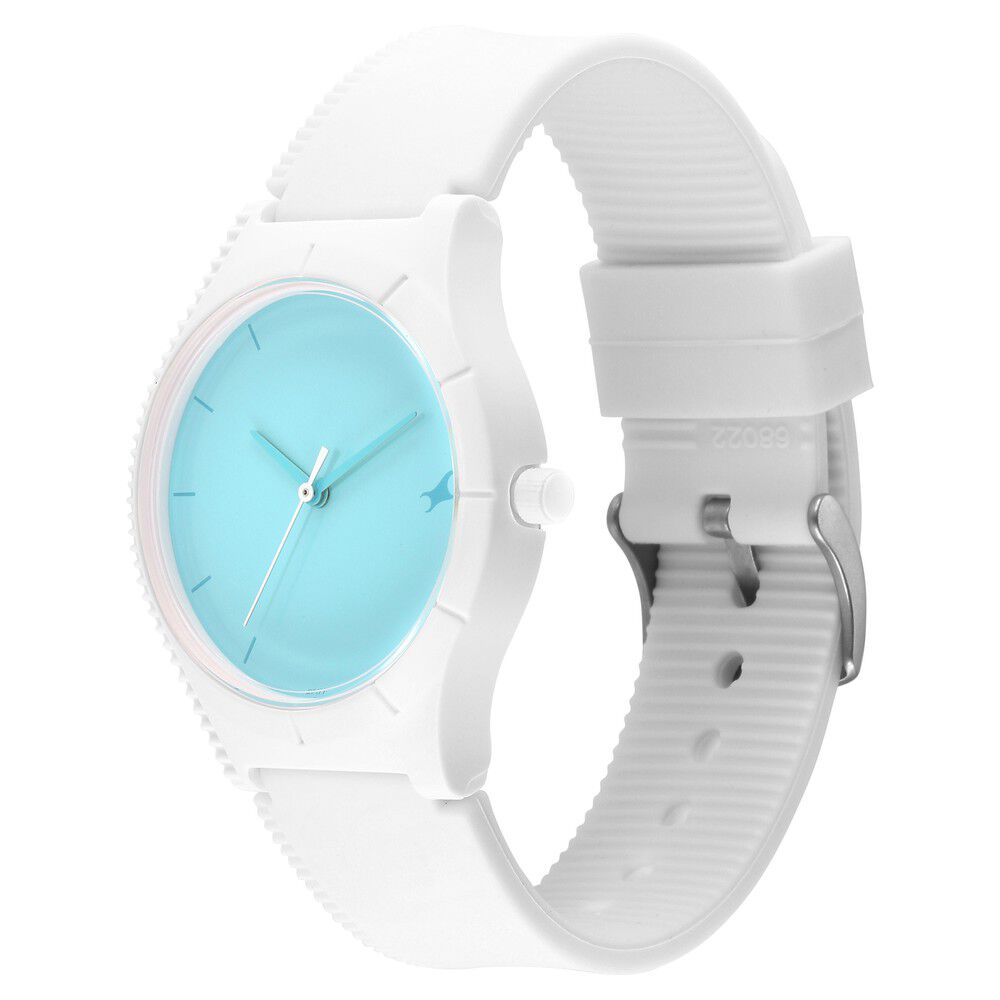 Fastrack sky blue watch discount