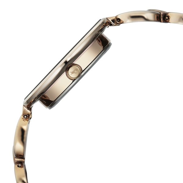 Fastrack Chrome K Quartz Analog Silver Dial K Chrome Metal Strap Watch For Girls - image number 3