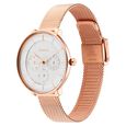 Titan Womens's Svelte Silver: Multi-Function Watch Metal Strap - image number 2