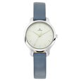 Titan Women's Chic minimalist watch with White dial and leather strap - image number 1