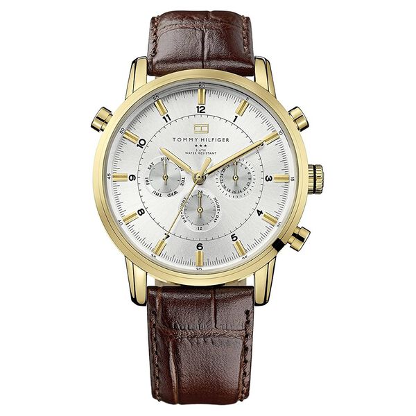 Tommy Hilfiger Quartz Multifunction Silver Dial Watch for Men - image number 0