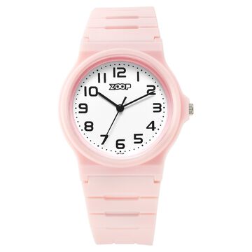 Zoop By Titan Back To School Quartz Analog White Dial Polyurethane Strap Kids Watch