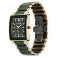 Titan Regalia Shaped Ceramic Quartz Analog with Date Green Dial Steel & Ceramic Strap Watch For Men - image number 2