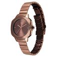 Fastrack Vyb Seeker Quartz Analog Brown Dial Metal Strap Watch For Girls - image number 4