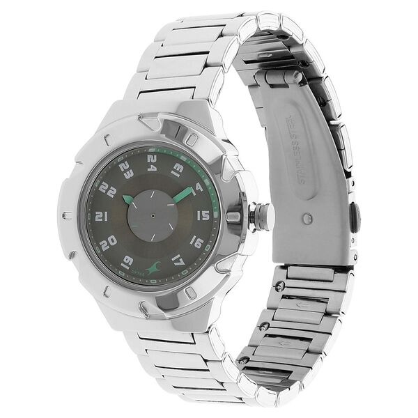 Fastrack Quartz Analog Grey Dial Stainless Steel Strap Watch for Girls - image number 1