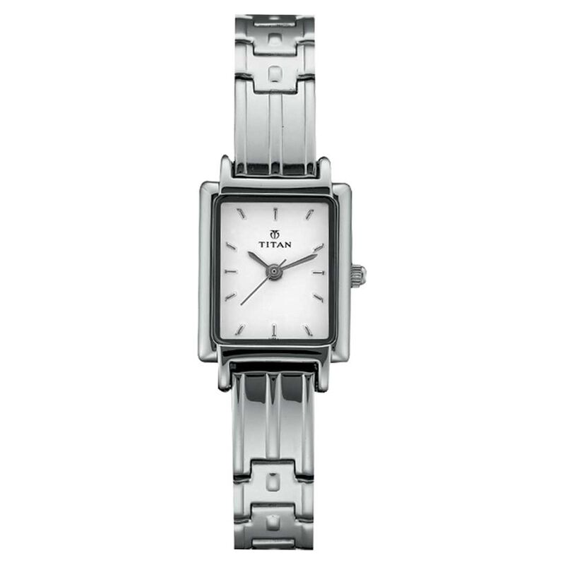Titan Quartz Analog Black Dial Watch for Women