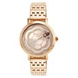 Titan Quartz Analog Green Dial Stainless Steel Strap Watch for Women