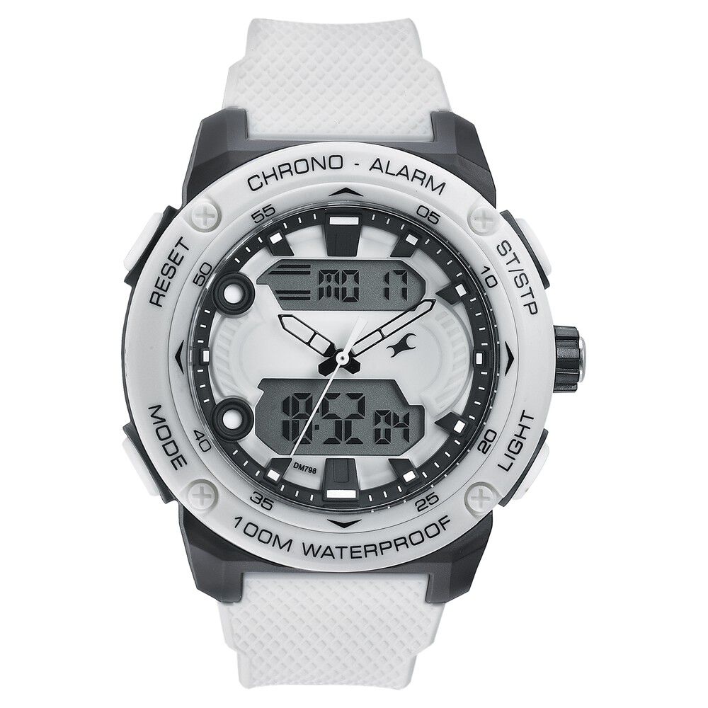 Fastrack watches white dial sale