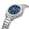 Police Quartz Multifunction Blue Dial Silver Stainless Steel Strap Watch For Men - image number 3