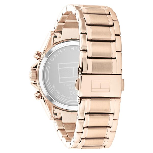Tommy Hilfiger Quartz Analog Golden Dial Stainless Steel Strap Watch for Women - image number 2