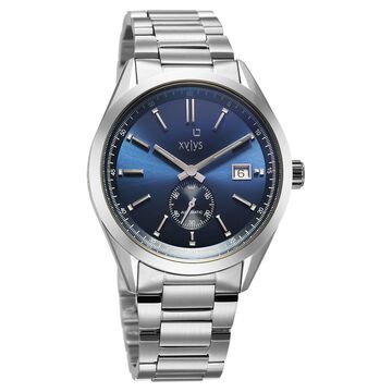 Xylys Automatic Blue Dial Silver Stainless Steel Strap Watch For Men