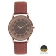 Titan Eternal Mumbai Quartz Analog Grey Dial Leather Strap Unisex Watch