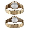 Titan Modern Bandhan Pair Analog with White Dial Yellow Gold Stainless Steel Strap Watch for Couples - image number 4