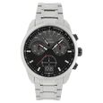 Xylys Quartz Chronograph Grey Dial Black Stainless Steel Strap Watch For Men