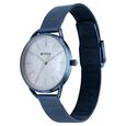 Titan Slimline Quartz Analog Mother Of Pearl Dial Blue Stainless Steel Strap Watch for Women - image number 2