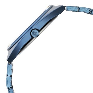 Fastrack Snob X Blue Dial Metal Strap Watch for Guys