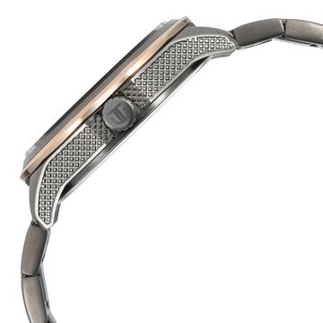 Titan Regalia Opulent Quartz Analog Silver Dial Silver Stainless Steel Strap Watch for Men