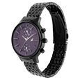 Fastrack Ruffles Quartz Multifunction Purple Dial Stainless Steel Strap Watch for Girls - image number 3