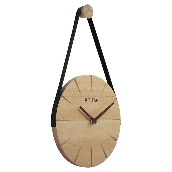 Titan Artisanal Hang-wood Wall Clock - 30 cm x 30 cm - image number 2