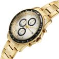 Sonata Chronos Quartz Analog with Date Silver Dial Golden Colour Stainless Steel Strap Watch For Men - image number 4
