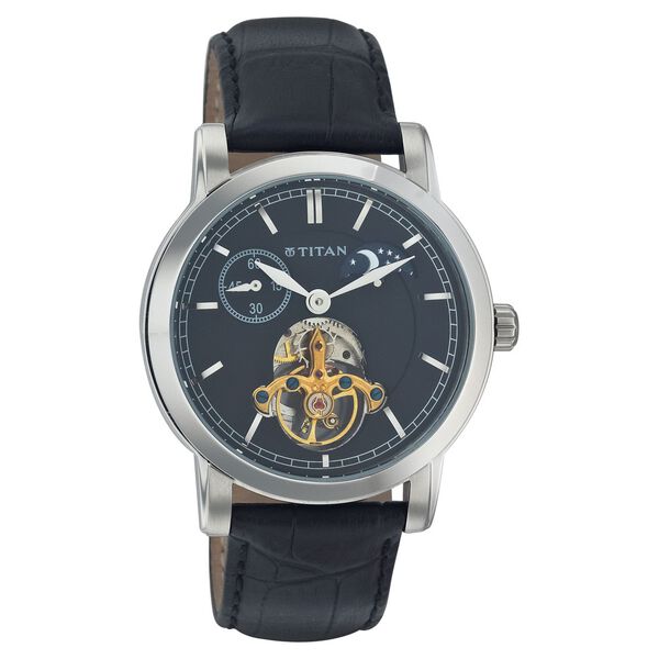 Titan Quartz Analog Black Dial Watch for Men - image number 0