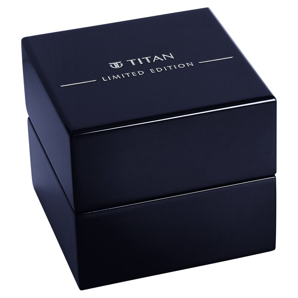 Buy Online Titan Unity Automatic Leather Strap Watch For Men