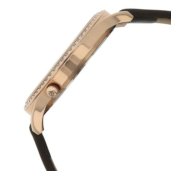 Titan Quartz Analog Brown Dial Leather Strap Watch for Women - image number 2