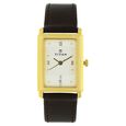 Titan Rectangle White Dial Analog with Date Leather Strap watch for Men - image number 0