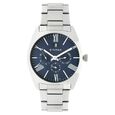Titan Quartz Analog Blue Dial Metal Strap Watch for Men - image number 0