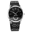 Fastrack Opulence Quartz Analog with Date Black Dial Stainless Steel Strap Watch for Guys - image number 1