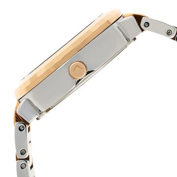 Xylys Swiss Analog Two Toned Stainless Steel Strap Mother of Pearl Dial Watch For Women