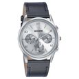 Sonata Wedding Edit Quartz Multifunction Silver Dial Leather Strap Watch For Men - image number 2
