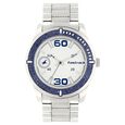 Fastrack Denim Quartz Analog Blue Dial Denim Strap Watch for Guys