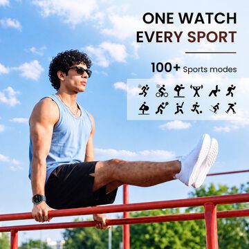 Fastrack Smart Revoltt XR1 Pro Smartwatch with 3.63 cm AMOLED Display BT Calling & Health Tracking