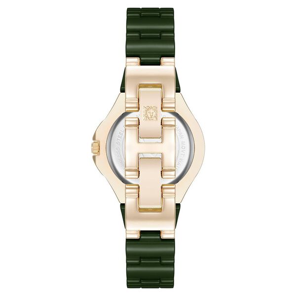 Anne Klein Quartz Analog Green Dial Green Ceramic Strap Watch For Women - image number 1