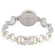Titan Quartz Analog Mother of Pearl Dial Metal Strap Watch for Women - image number 2