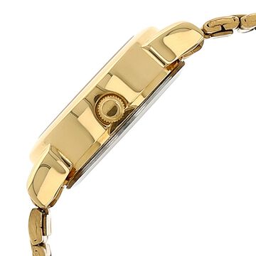 Sonata Quartz Analog Champagne Dial Stainless Steel Strap Watch for Women