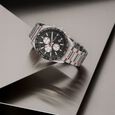 Titan Quartz Chronograph Black Dial Stainless Steel Strap Watch for Men - image number 0