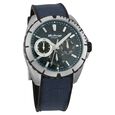 Titan Quartz Multifunction Black Dial Nylon Strap Watch for Men