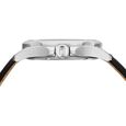 Xylys Automatic Analog Grey Dial Black Leather Strap Watch For Men - image number 2