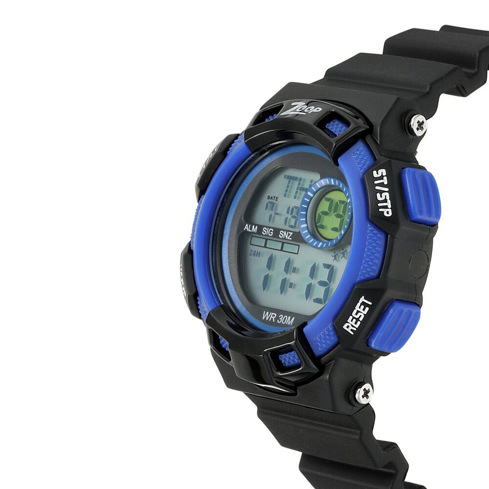 Buy Online Zoop By Titan Digital Dial PU Strap Watch for Kids ns16009pp02 Titan