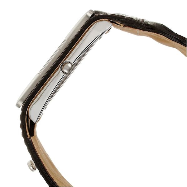 Fastrack Quartz Analog Silver Dial Leather Strap Watch for Guys - image number 1