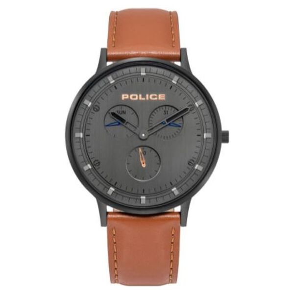Police Multifunction Black Dial Watch for Men - image number 0